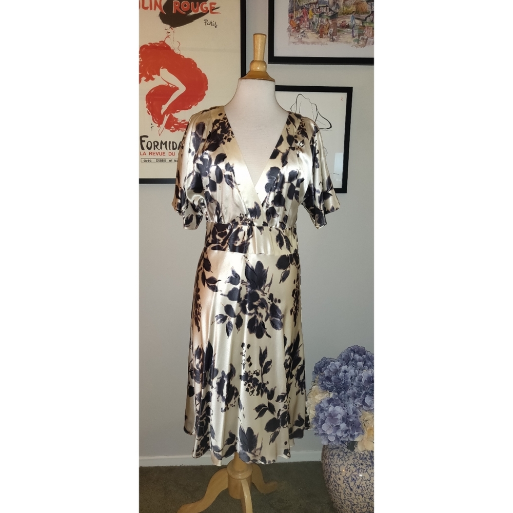 Sweet Silk Spring Dress